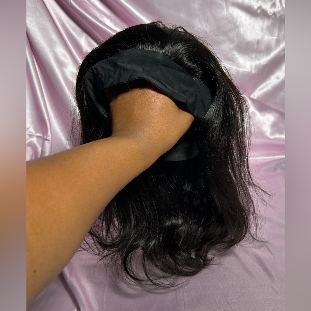 headband wig, straight virgin hair, RECOMMEND FOR SMALLER HEADS